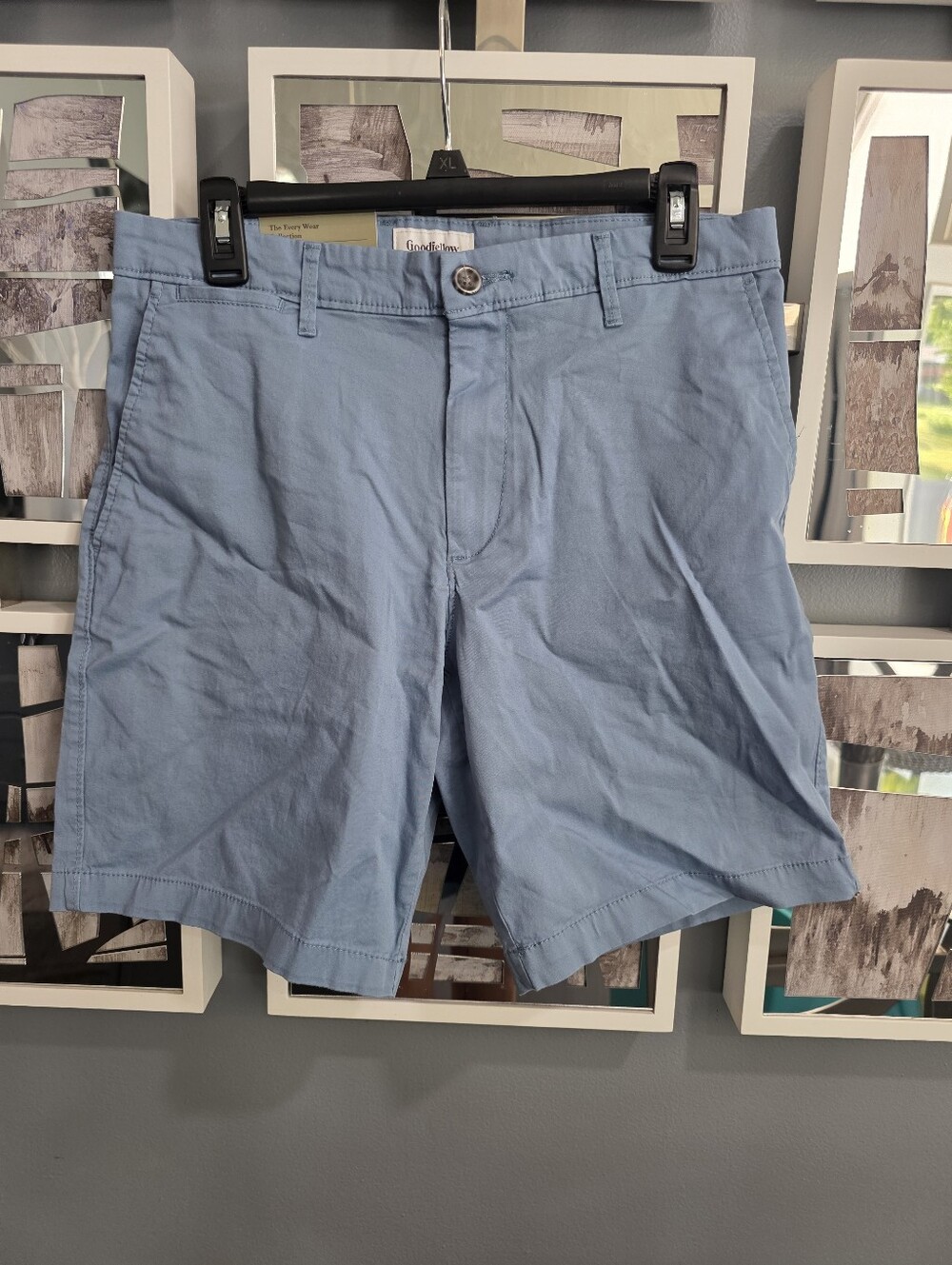 Goodfellow & Co Men's Light Blue Chino Shorts